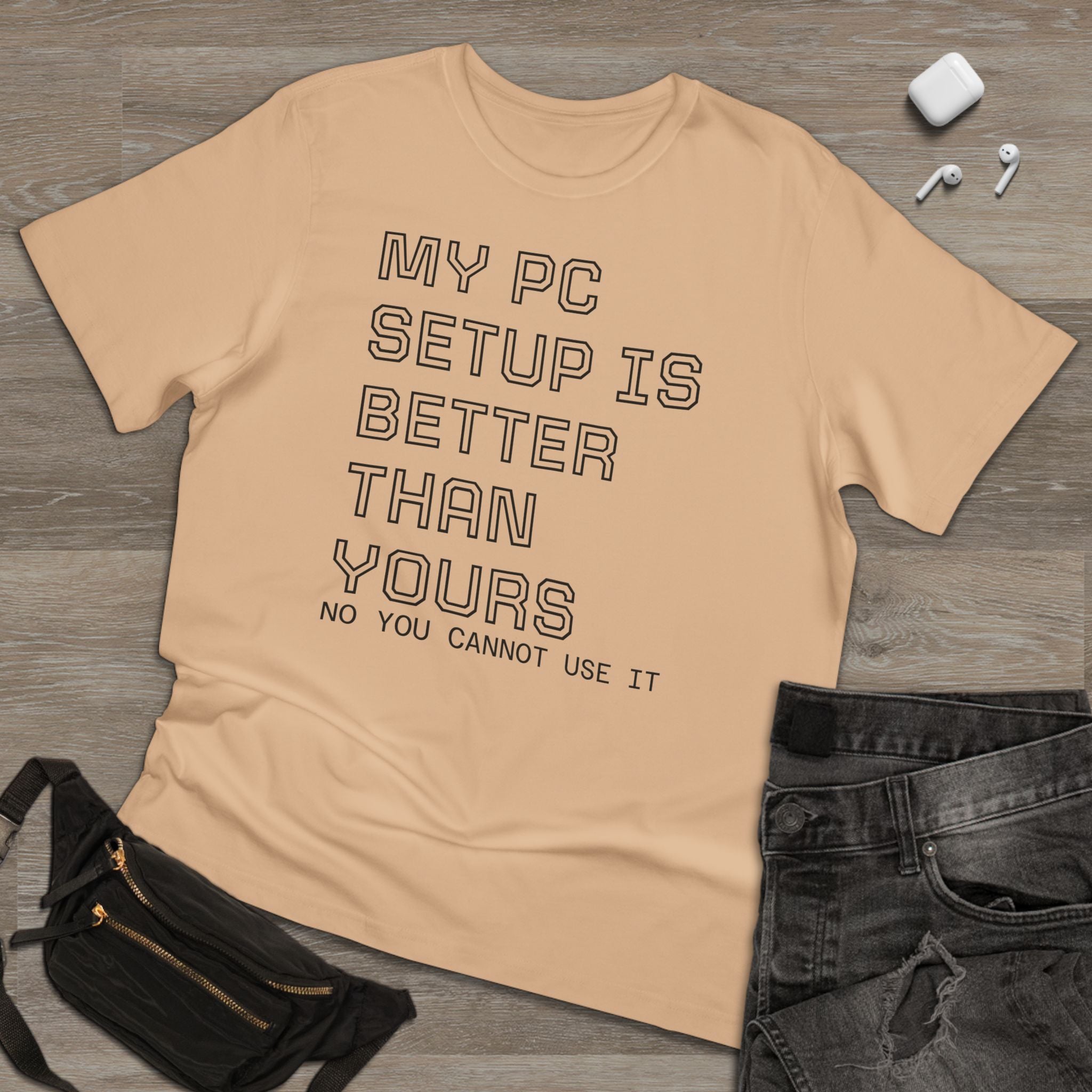 Unisex T-shirt - Superior PC Setup Graphic Tee
